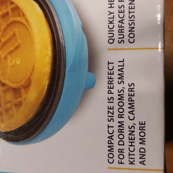 NIB - MyMini Snowman Waffle Maker - Picture 3 of 8